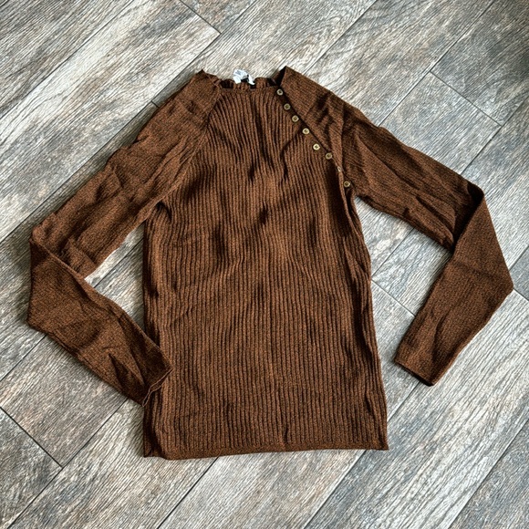 Topshop brown sweater - Picture 1 of 9